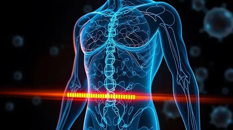 Photorealistic, professional photography, 8K, cinematic lighting, sharp focus, depth of field, shot on a high-end DSLR of a stylized graphic showing a human body with glowing metabolic pathways, a protein bar in the foreground, and fat cells shrinking in the background, symbolizing efficient fat burning. The overall mood is scientific and empowering.