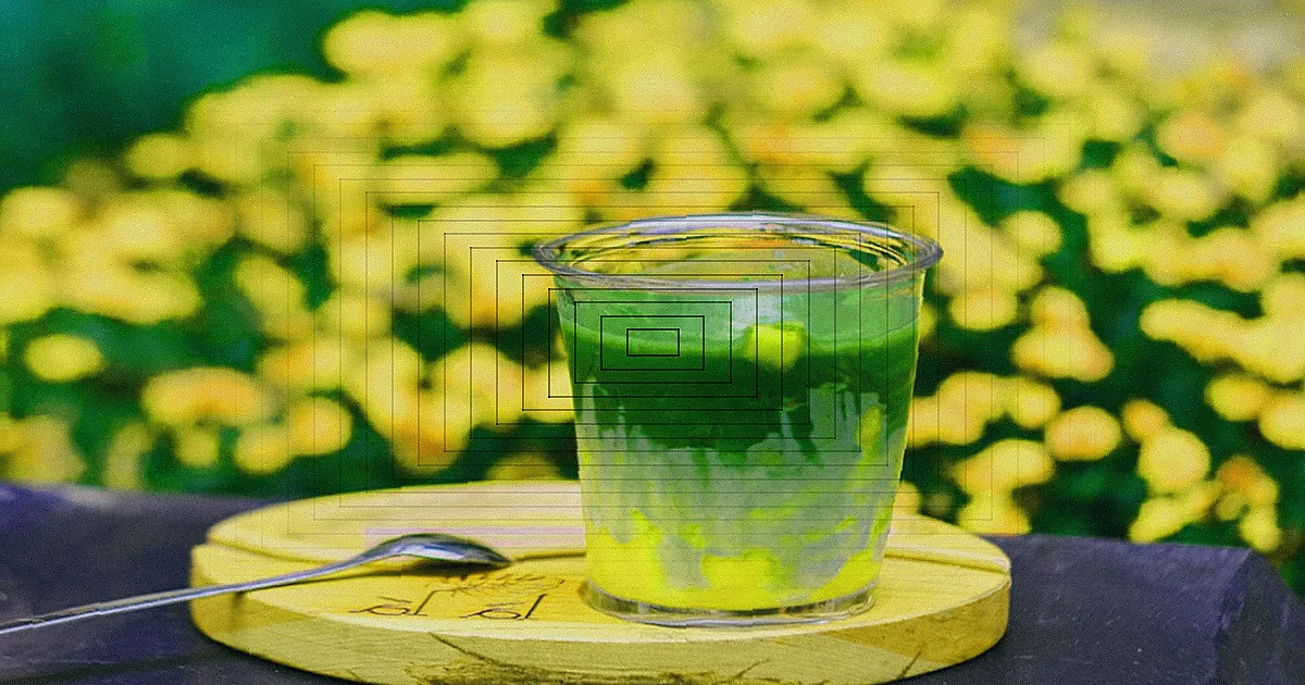 Refreshing tropical fruit smoothies topped with fresh mint, perfect for a summer treat. — Foto: Long Nguyễn / Pexels