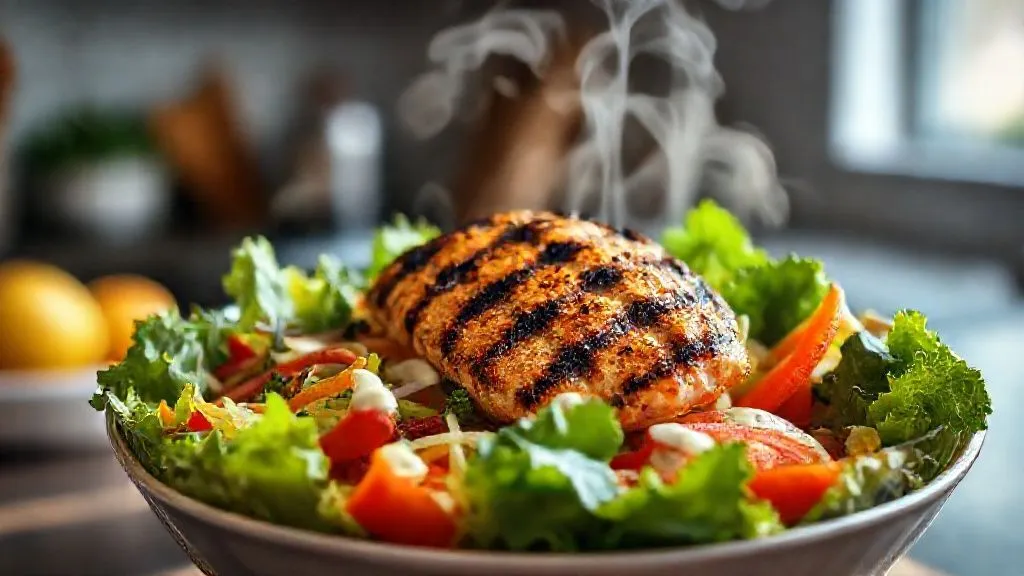 Sa?atka z kurczakiem na odchudzanie: 5 trików, by syci?a na d?u?ej?